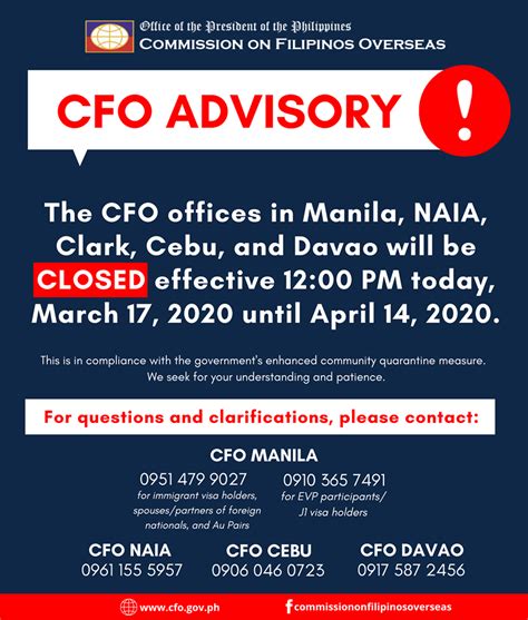 cfo clark pampanga appointment